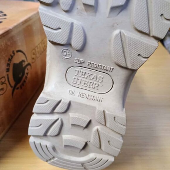 Texas steer oil and slip resistant zipper boot main image 6